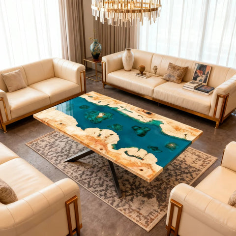 Custom-Poplar-Wood-Epoxy-Resin-River-Table-Turquoise-To-Teal-Resin-RKU-5731-12