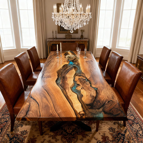 Custom-Walnut-Epoxy-Resin-River-Table-Emerald-Teal-ZPH739-05