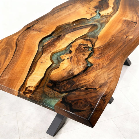 Custom-Walnut-Epoxy-Resin-River-Table-Emerald-Teal-ZPH739-09