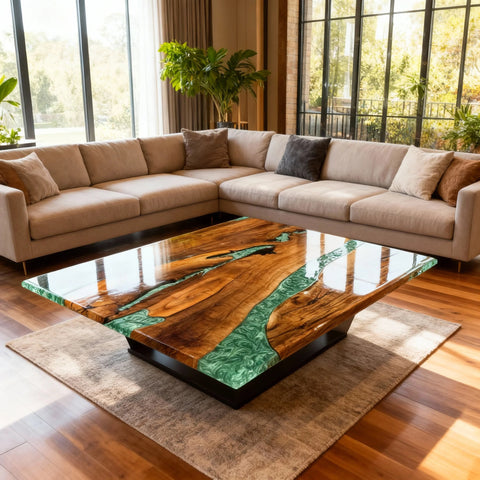 Custom-Walnut-Epoxy-Resin-River-Table-Jade-Green-Pearlescent-QZN-742-04