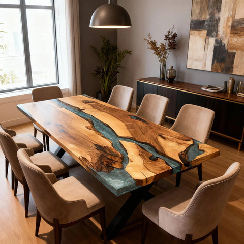 Custom-Walnut-Epoxy-Resin-River-Table-Sea-Glass-Turquoise-ZKP-847-01