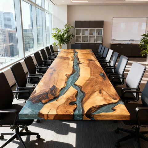 Custom-Walnut-Epoxy-Resin-River-Table-Sea-Glass-Turquoise-ZKP-847-04