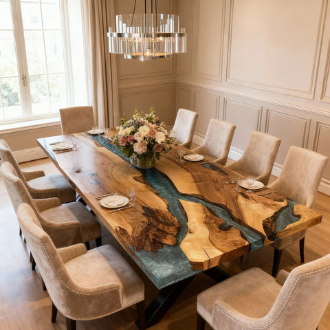 Custom-Walnut-Epoxy-Resin-River-Table-Sea-Glass-Turquoise-ZKP-847-12