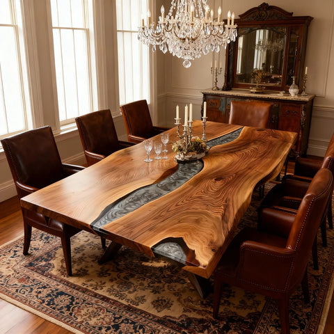 Custom-Walnut-Epoxy-Resin-River-Table-Smoked-Silver-Metallic-QTN-5938-03