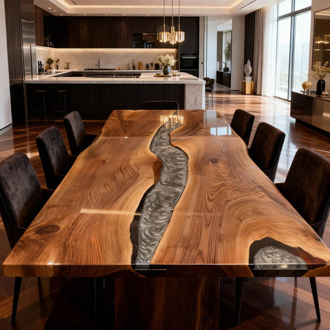 Custom-Walnut-Epoxy-Resin-River-Table-Smoked-Silver-Metallic-QTN-5938-04
