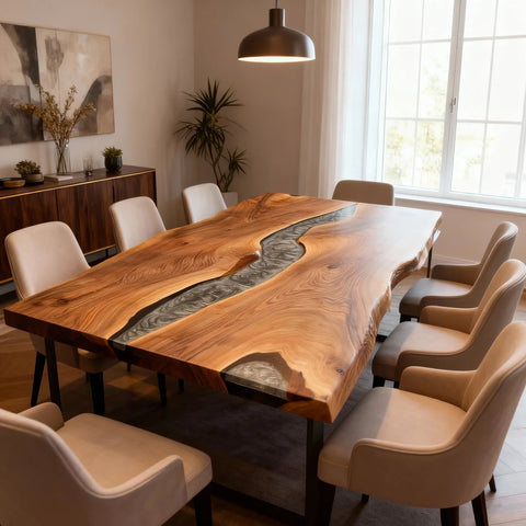 Custom-Walnut-Epoxy-Resin-River-Table-Smoked-Silver-Metallic-QTN-5938-11