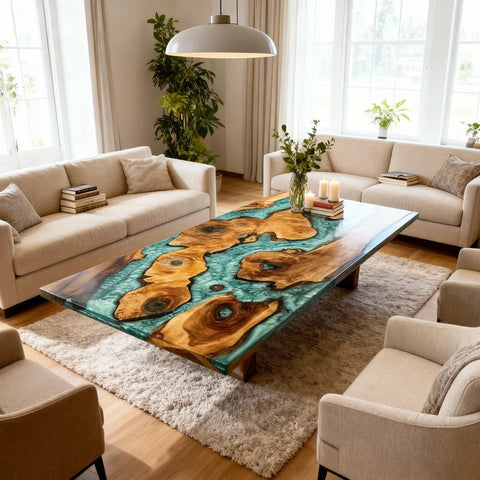 Custom-Walnut-Epoxy-Resin-River-Table-Turquoise-Sea-Glass-Resin-JWX-3829-07